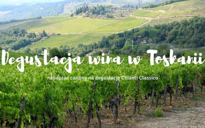 Degustacja wina w Toskanii – najlepsze winiarnie na degustację wina Chianti